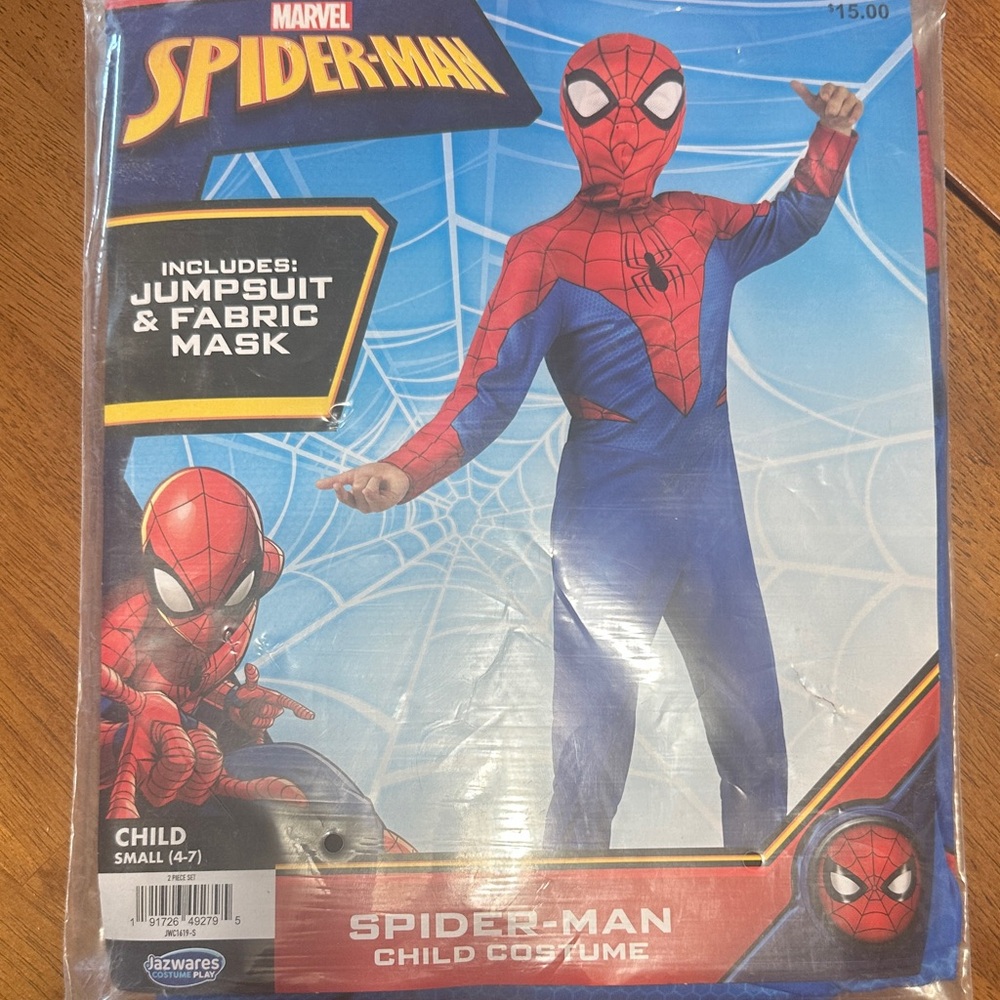 Marvel Spider-Man Kids Costume - Red and Blue